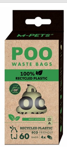 Eco Poo Mint Hygienic Bags - Pack 8 units