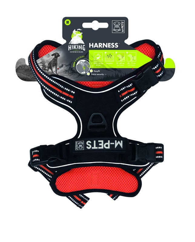 Arnés Hiking M-Pets Rojo