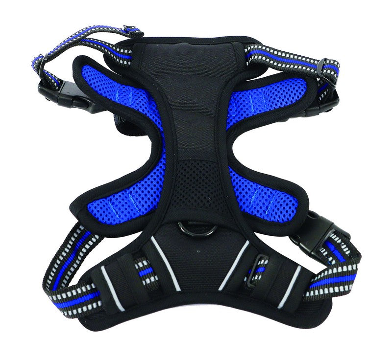 Arnés Hiking M-Pets Azul