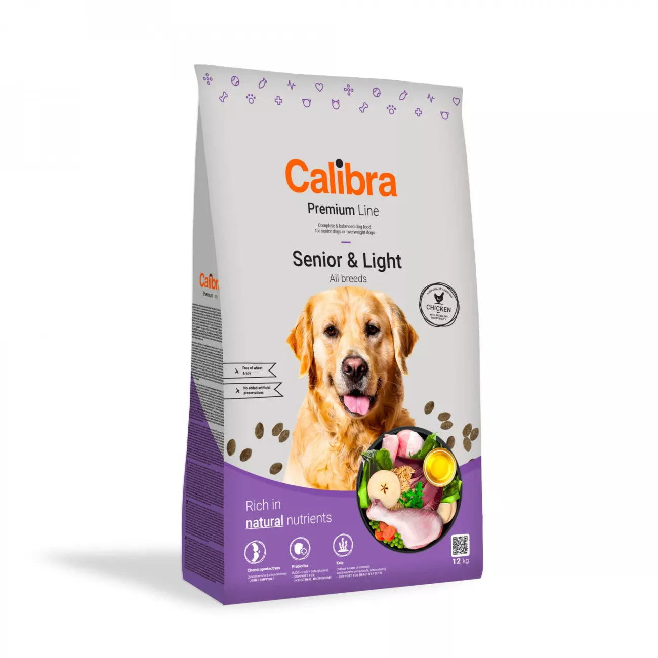 Calibra Dog Premium Line Senior & Light - 12Kg