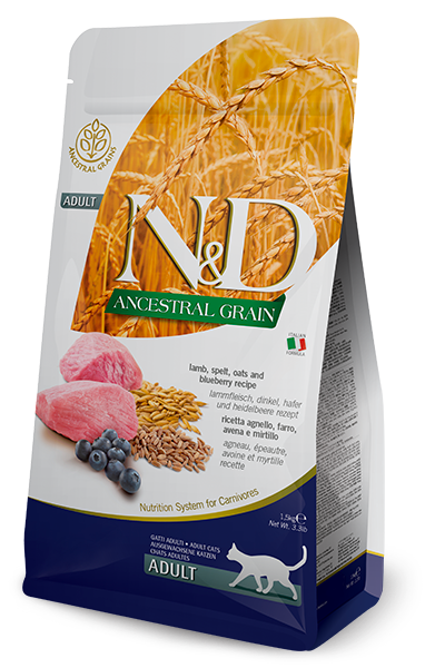 N&D Cat Ancestral Lamb and Blueberries