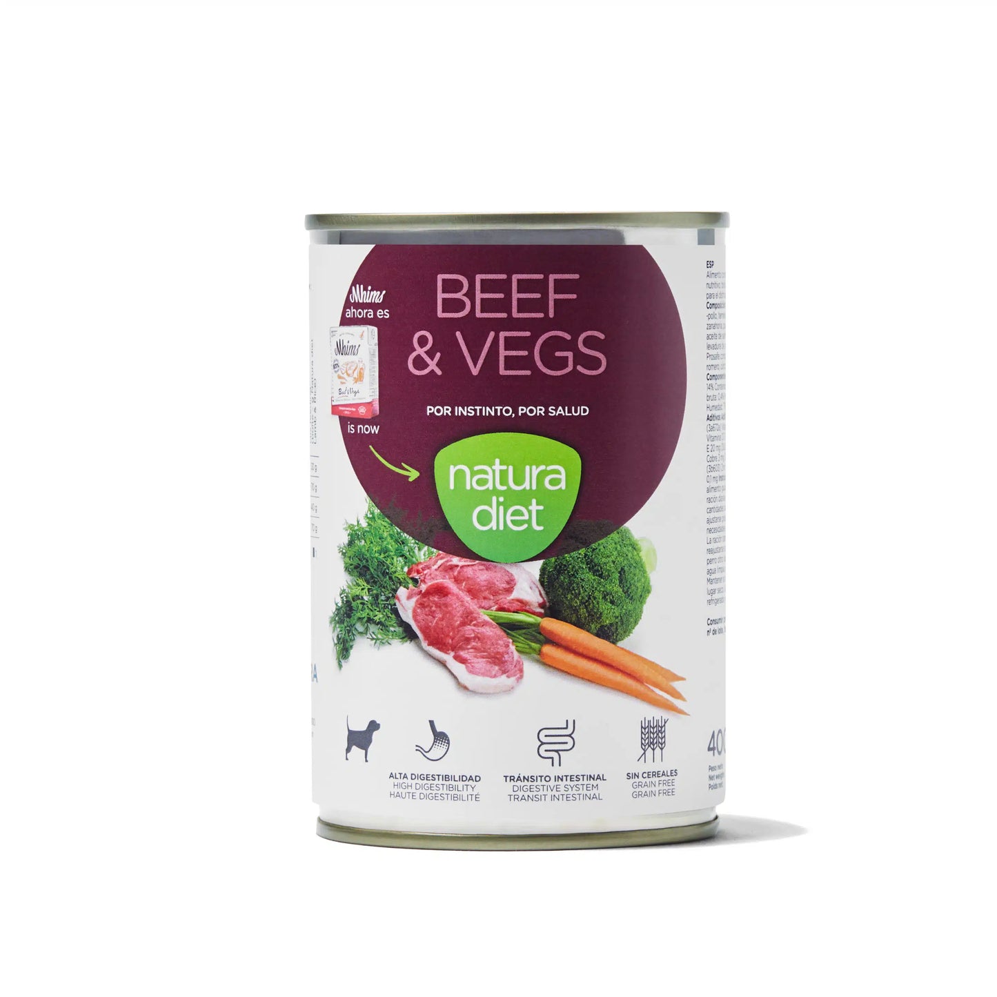 Natura Diet Wet Beef with Vegetables