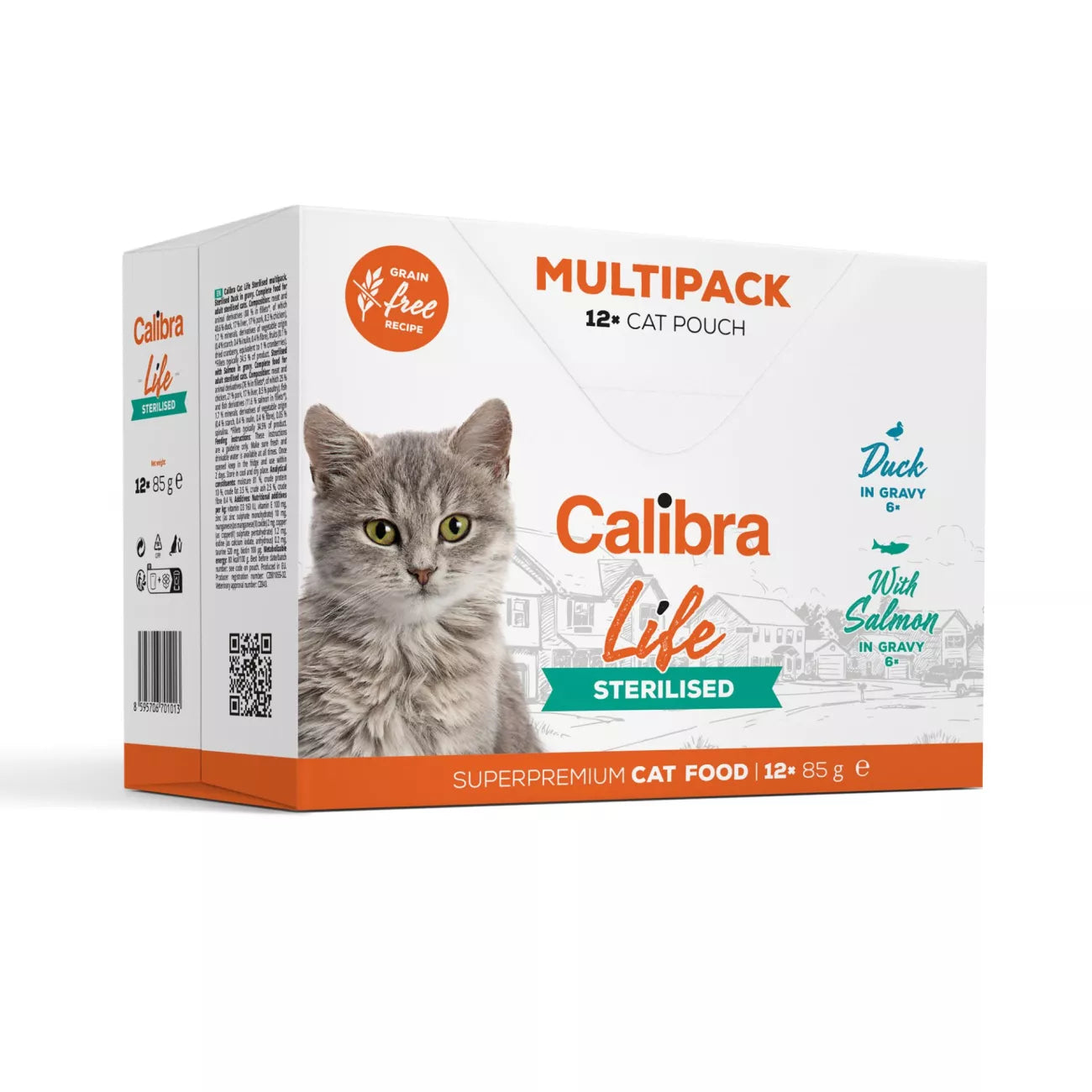 Calibra Life Cat Pouch Sterilized Multipack