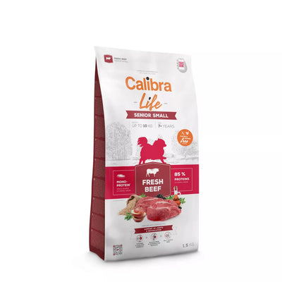 Calibra Dog Life Senior Small Fresh Beef