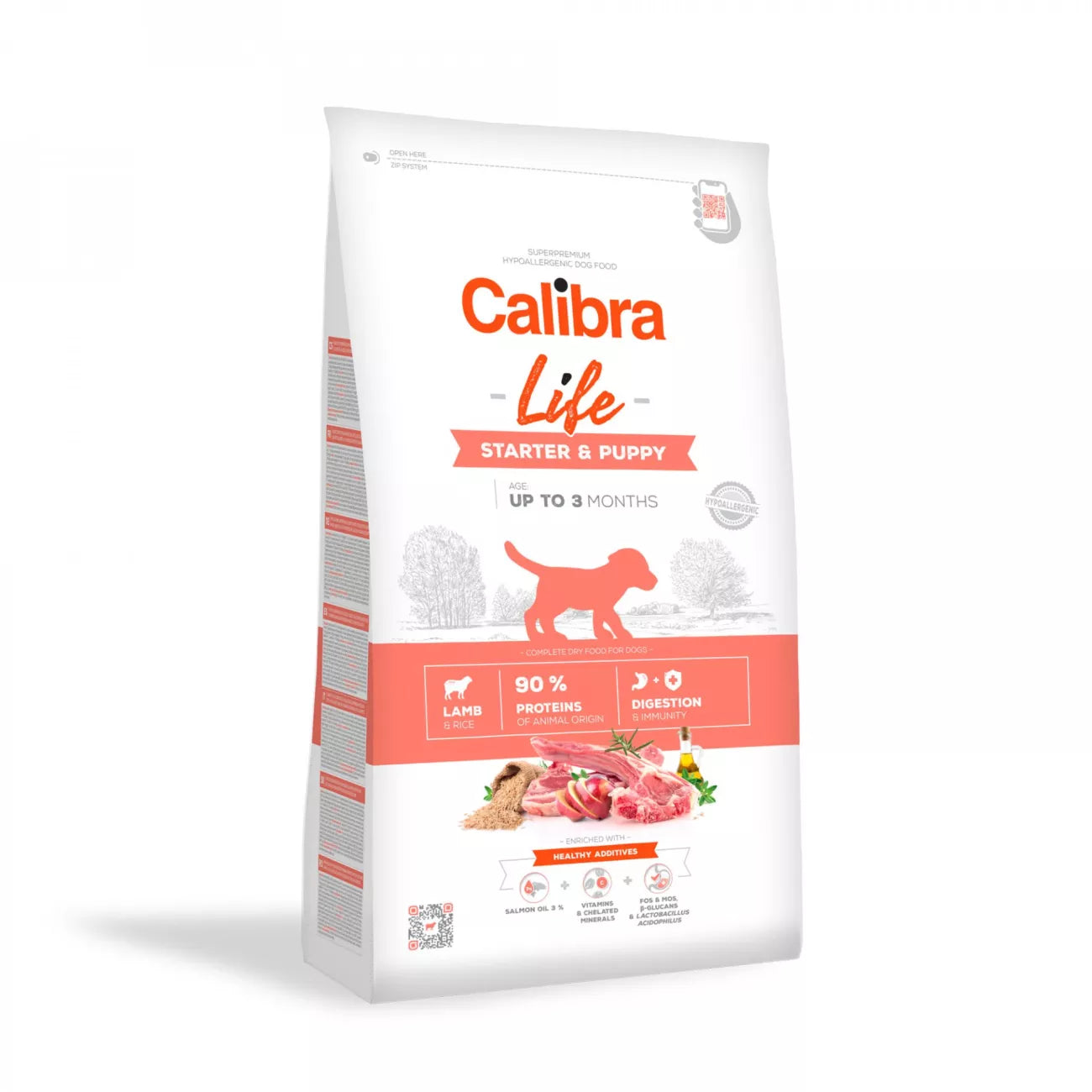 Calibra Dog Life Starter & Puppy Fresh Lamb