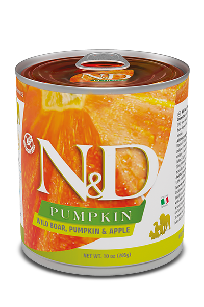 N&D Dog Pumpkin Tin Boar and Apple