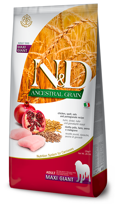N&D Dog Ancestral Gigantes Pollo & Granada