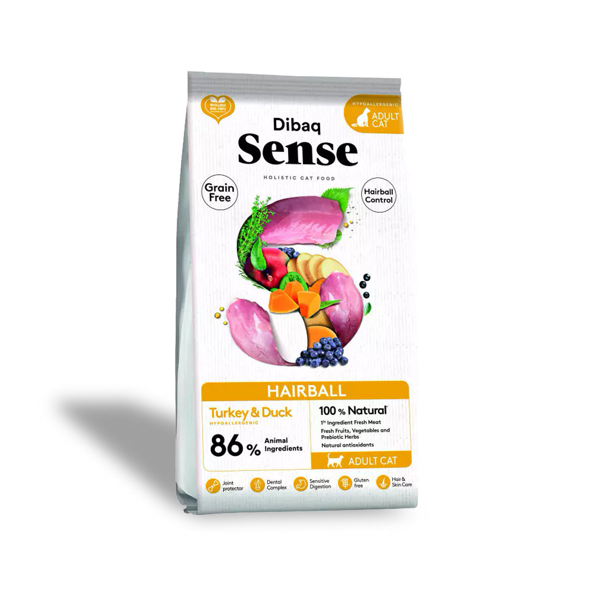 Dibaq Sense Grain Free Hairball para Gatos