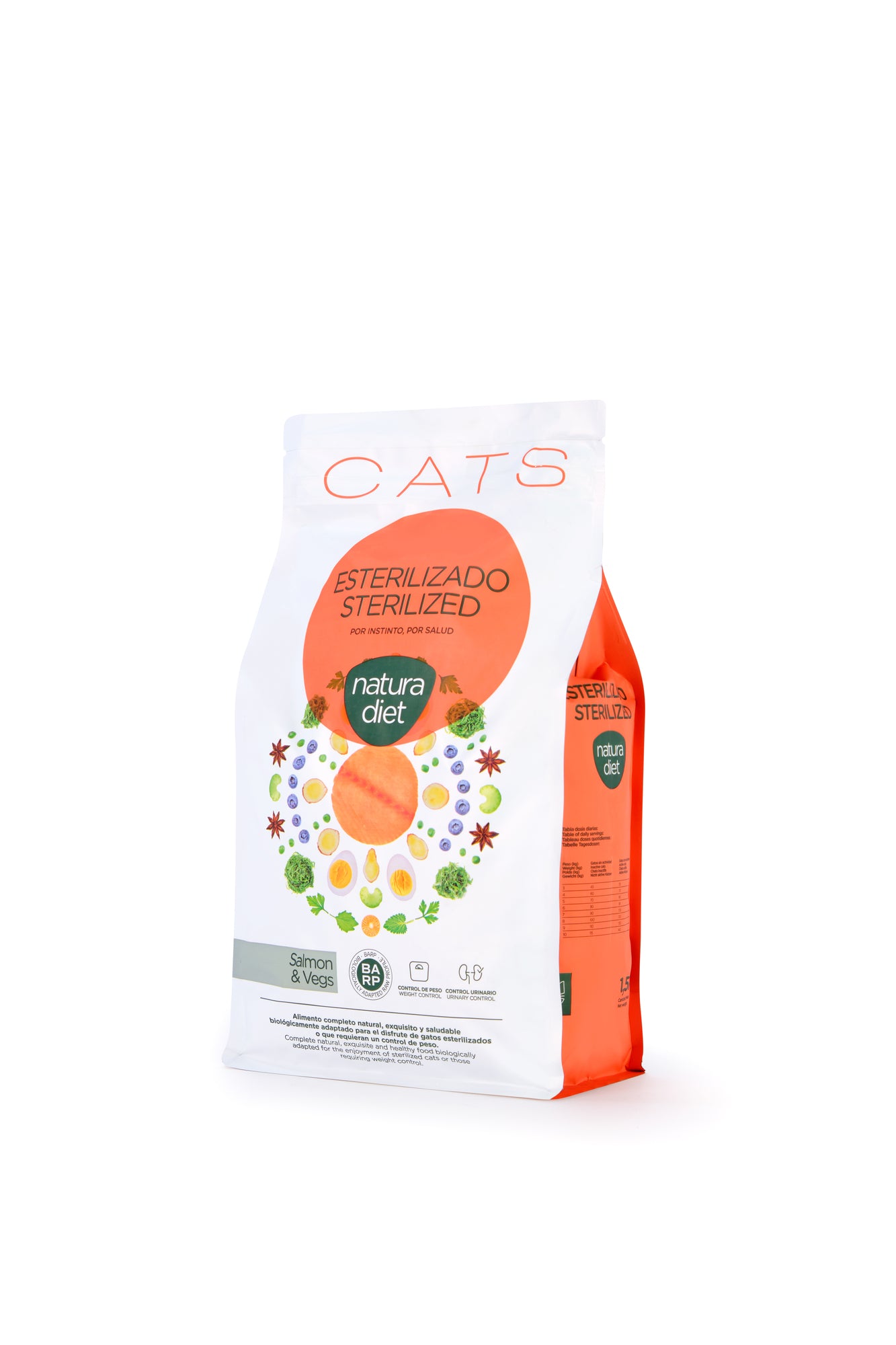 Natura Diet Sterilized Salmon - 1.5Kg