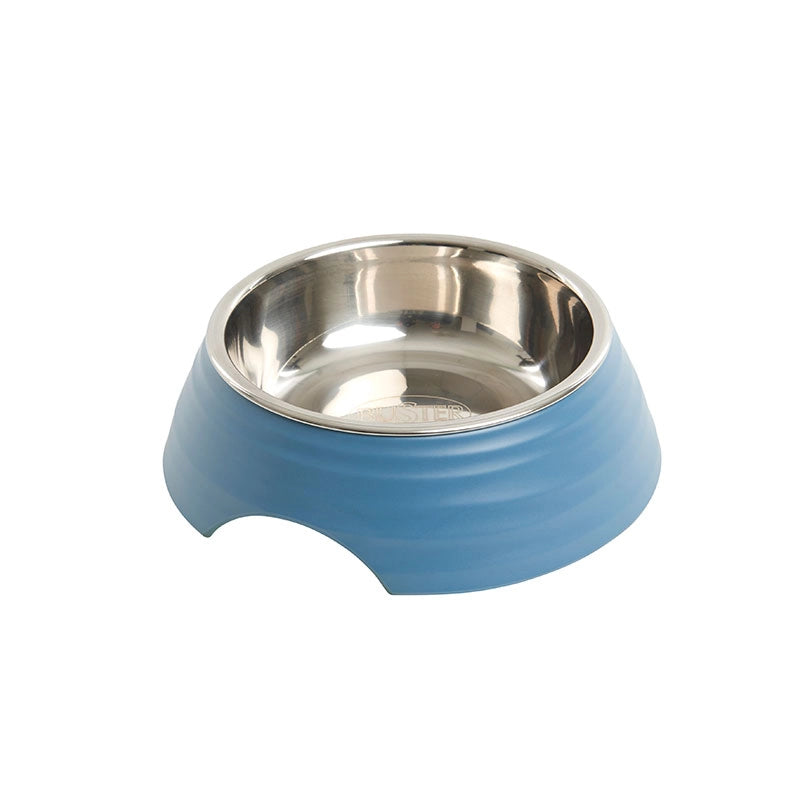 Buster Melamine Feeder - Blue