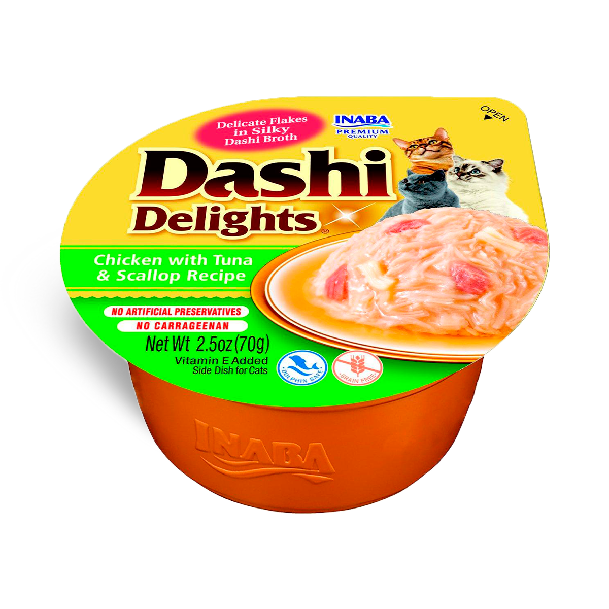 CHURU Cat Dashi Chicken with Tuna and Scallop