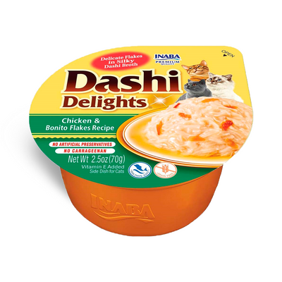 CHURU Cat Dashi Chicken with Tuna Flakes