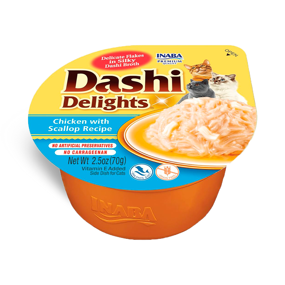 CHURU Cat Dashi Chicken with Scallops