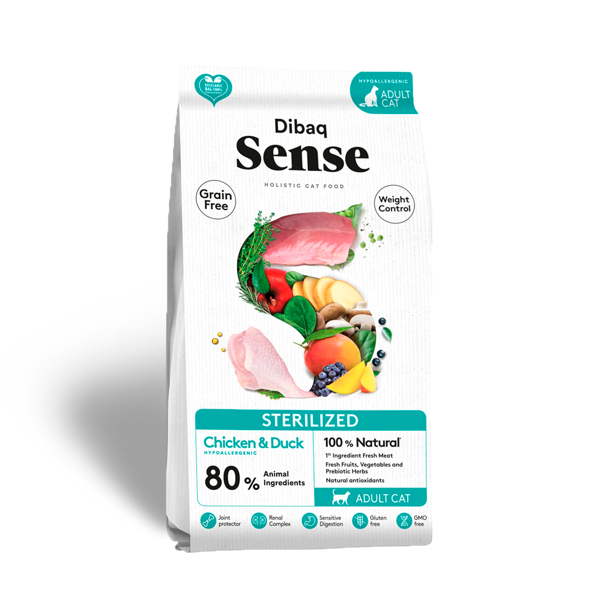 Dibaq Sense Grain Free Sterilized para Gatos