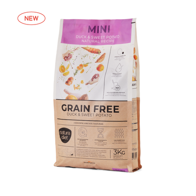 Natura Diet Grain Free Pato & Patata Mini