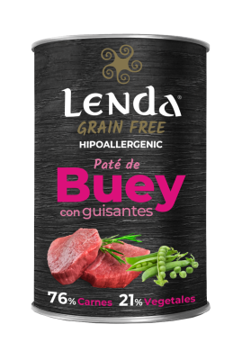 Lenda Pate de Buey con guisantes