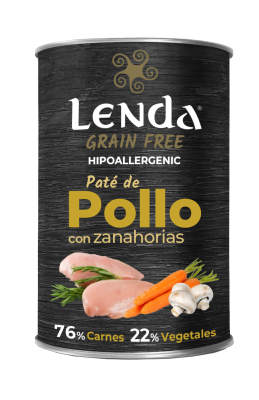Lenda Pate de Pollo con zanahorias