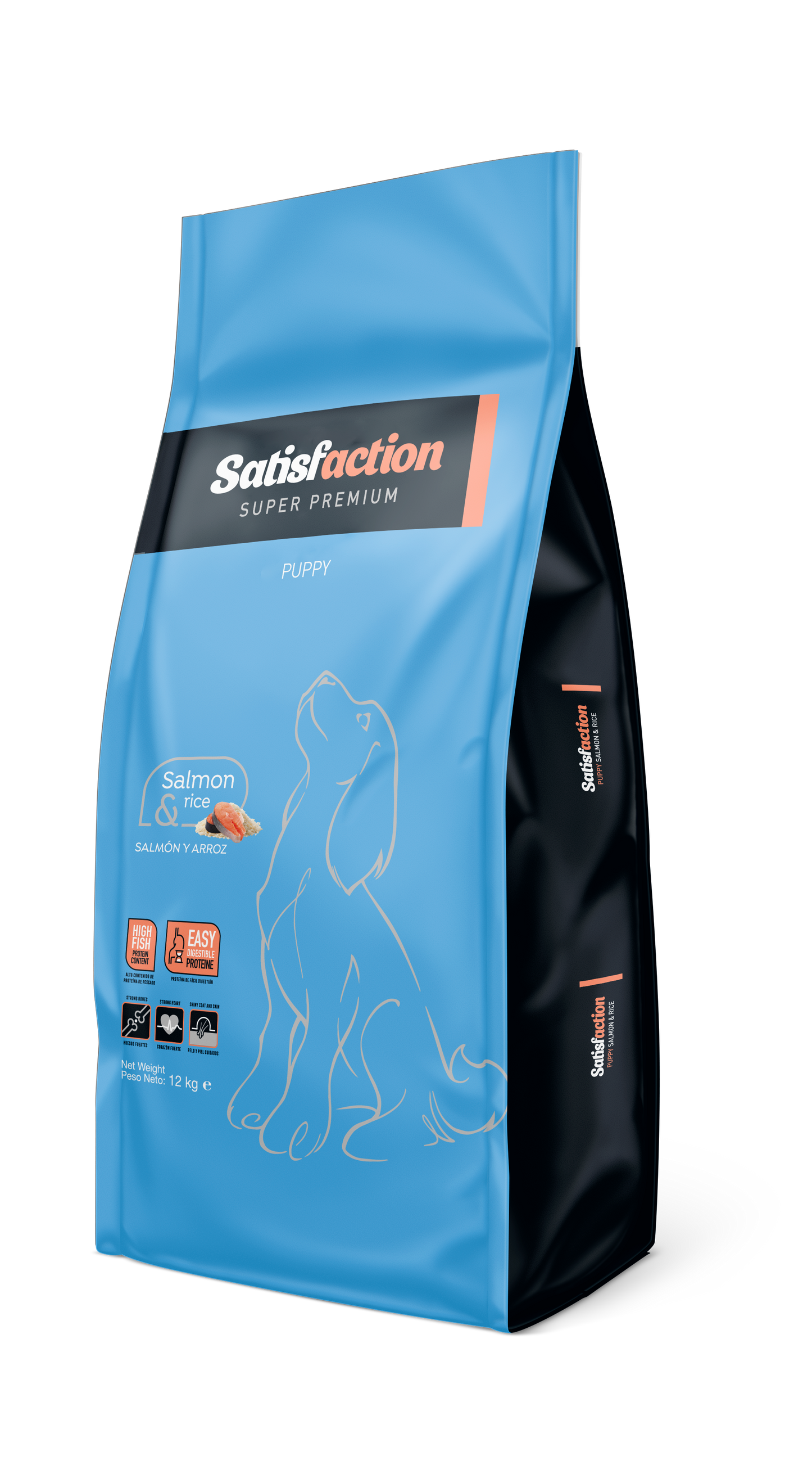 Satisfaction Dog Puppy Salmon