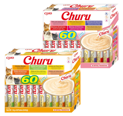 CHURU Cat Mega Pack 60 units