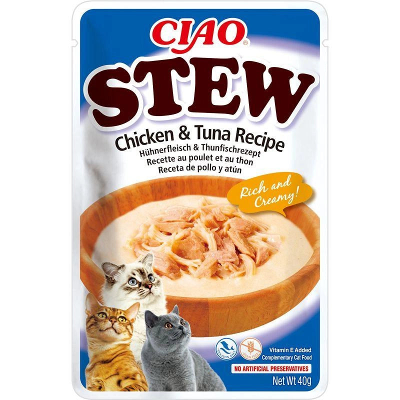 CHURU Cat Stew Tuna Stew with Chicken