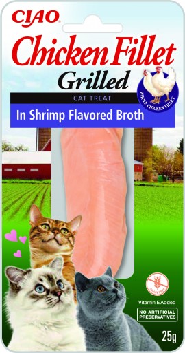 CHURU Cat Fillet - Chicken in Shrimp Broth