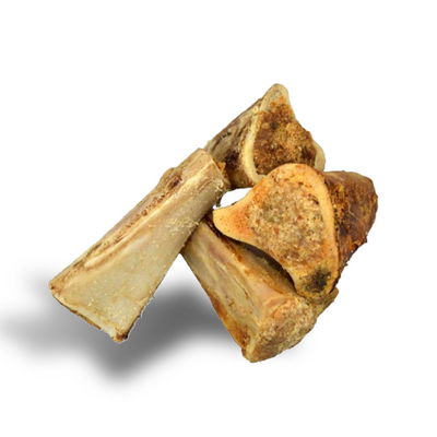 Fresh Raw Tibia de Búfalo Relleno