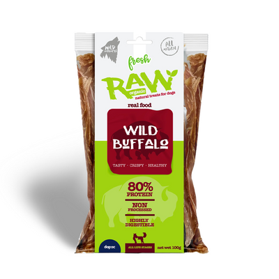 Fresh Raw Tibia de Búfalo Relleno