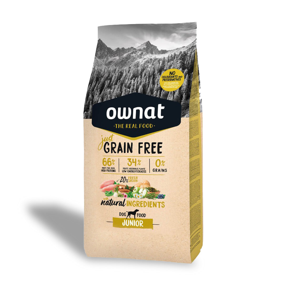 Ownat Dog Just Grain Free Junior