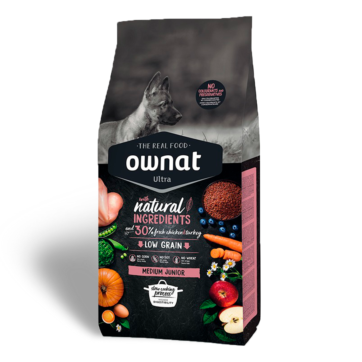 Ownat ultra medium junior pienso para cachorros