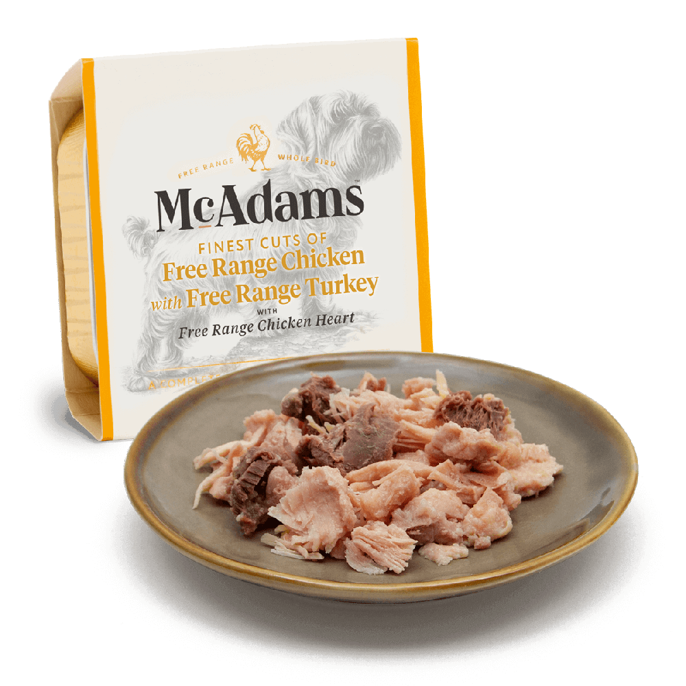 McAdams Tarrina Pollo Campero con Pavo y Corazón de Pollo
