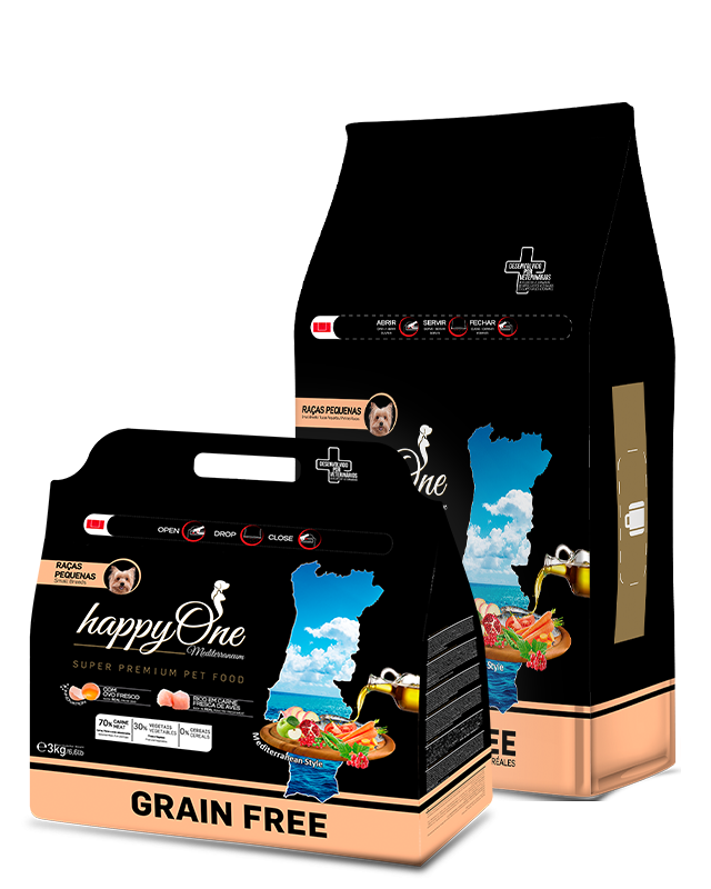 Happy One Mediterraneum SMALL BREEDS - 3Kg