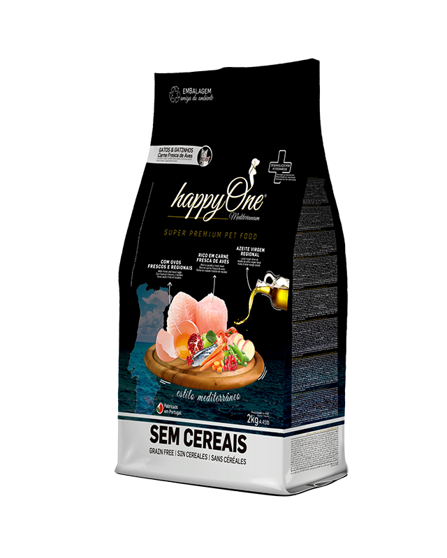 Happy One Mediterraneum Cats and Kittens - 1Kg