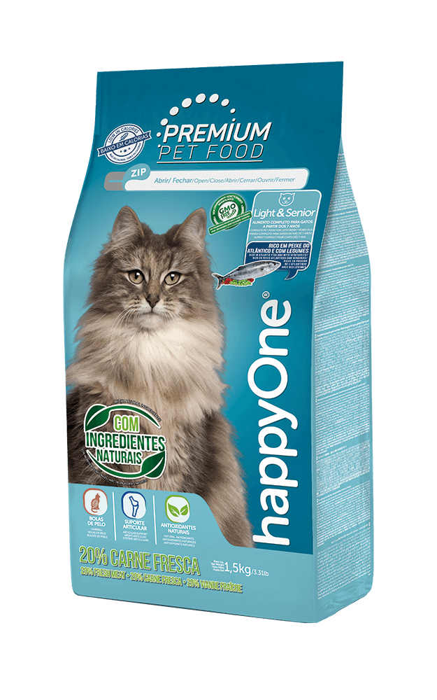 Happy One Premium Senior & Light Cat - 1.5Kg