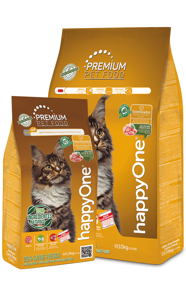 Happy One Premium Sterilized Cat - Fresh Meat