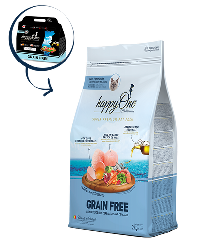 Happy One Mediterraneum Gato Esterilizado Carne Fresca