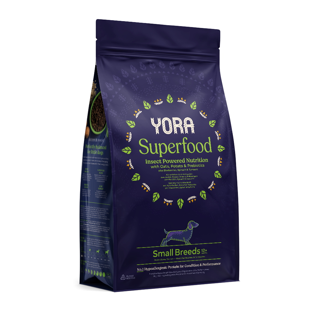 YORA Insectos Superfood Razas Pequeñas