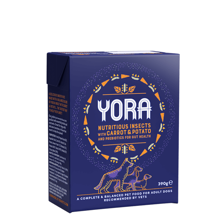 YORA Insectos Paté con Zanahoria y Patata