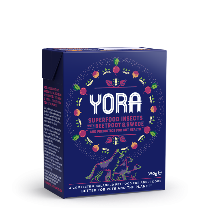 YORA Insectos Paté con Remolacha y Colinabo