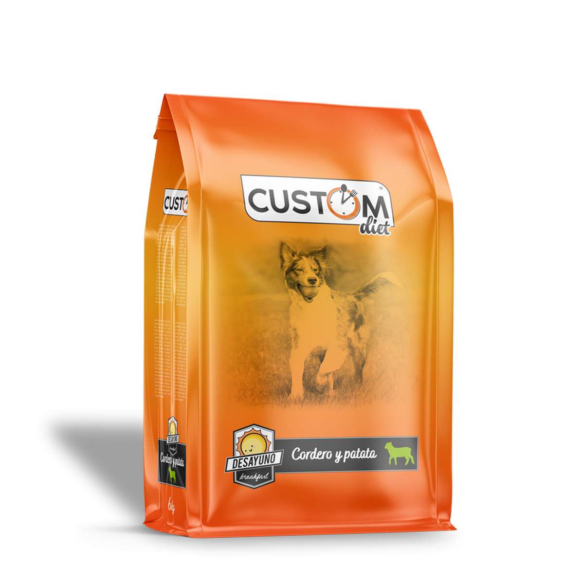 custom diet cordero y patata para perros