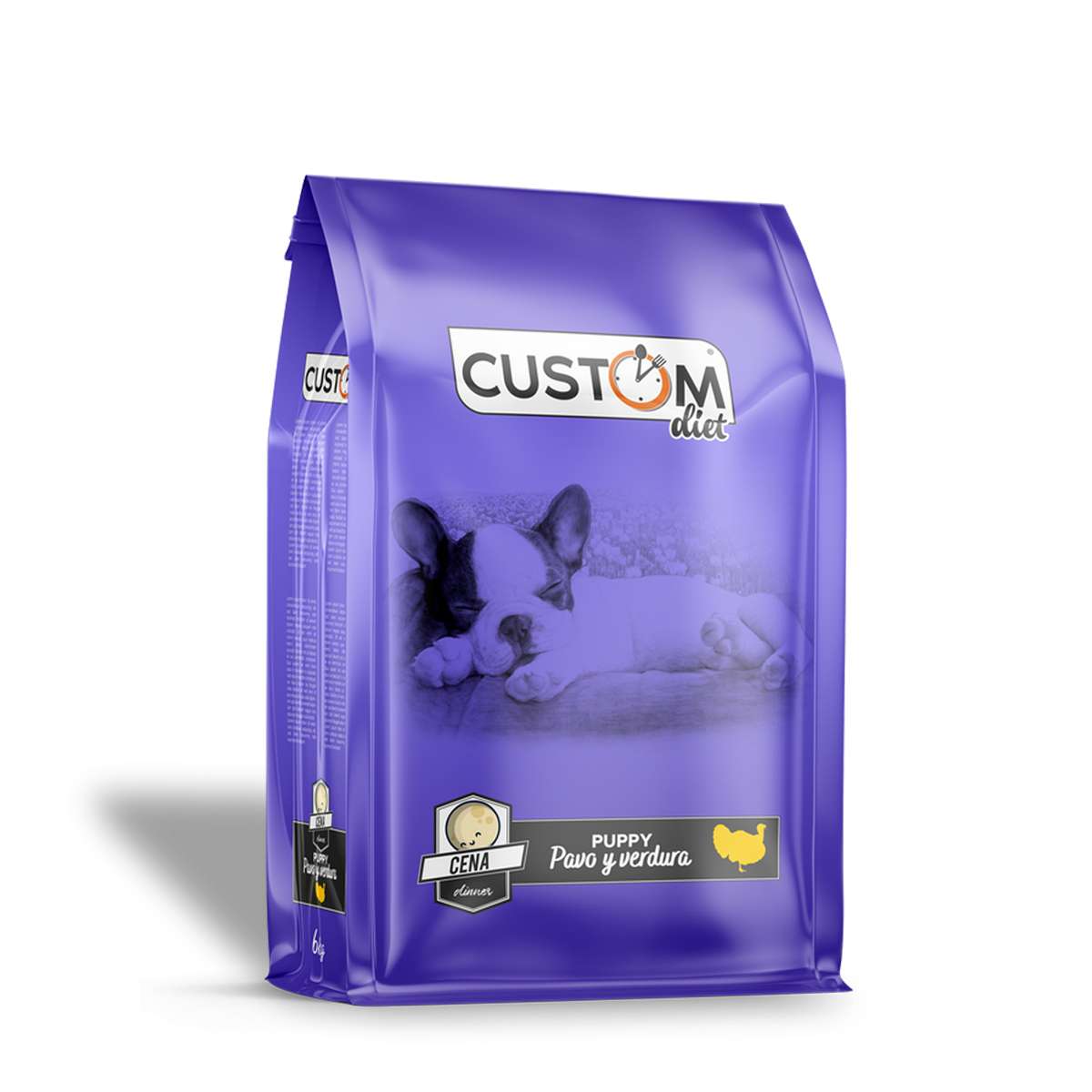 Custom Diet Puppy Cena pavo y verdura