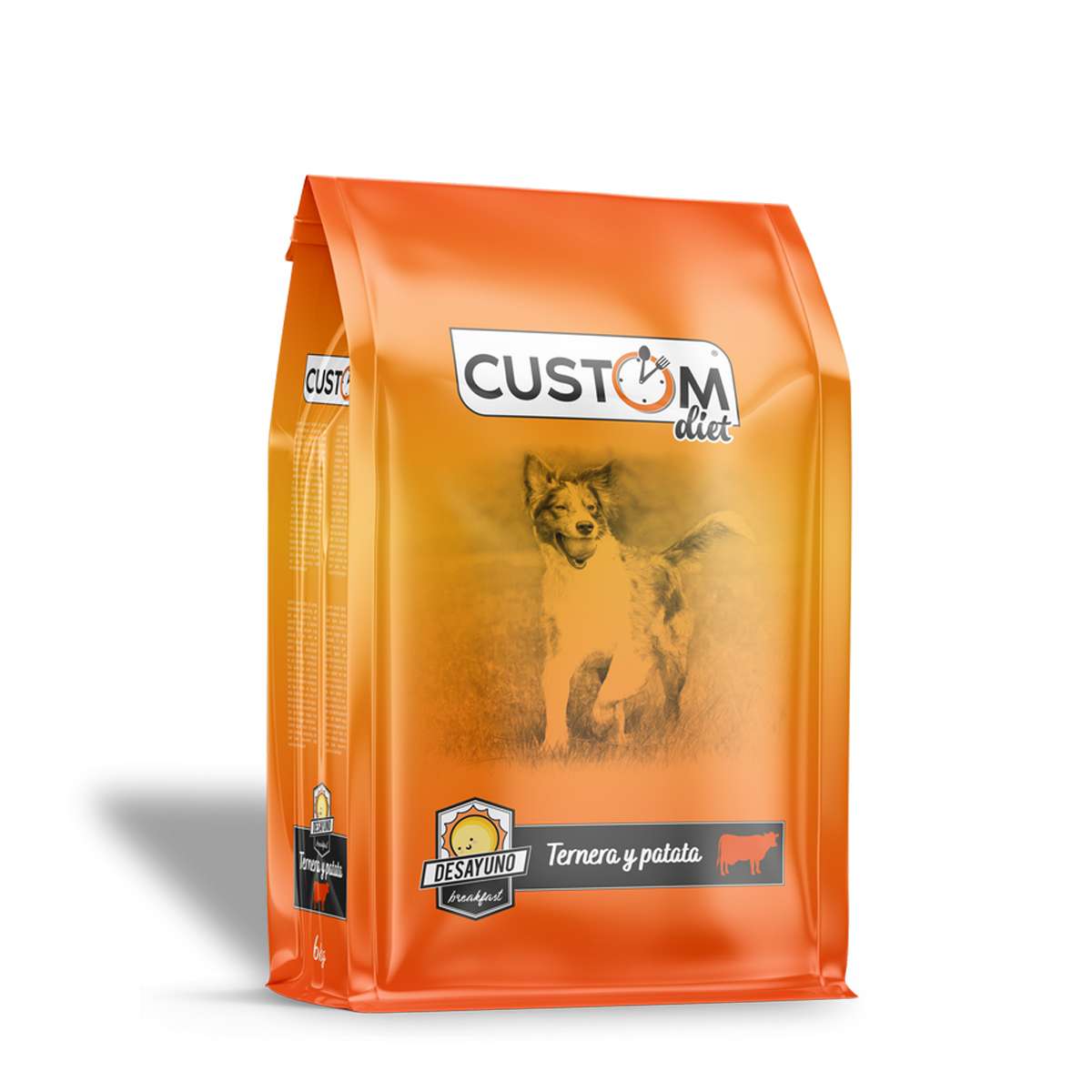 Custom Diet Ternera y Patata para Perros