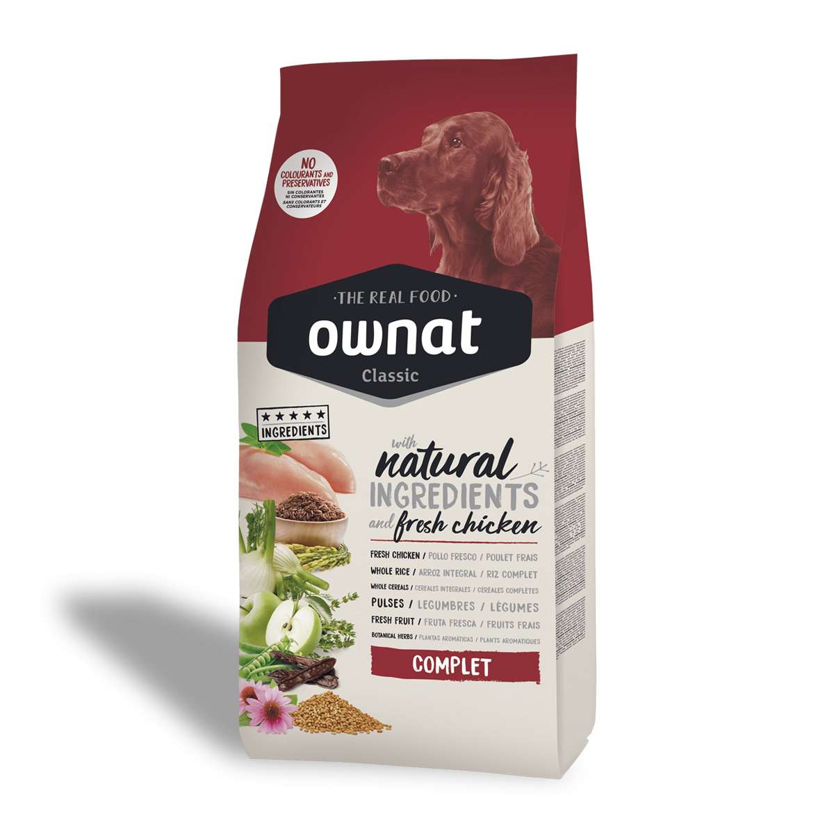 ownat classic complet 20 kg pienso para perros