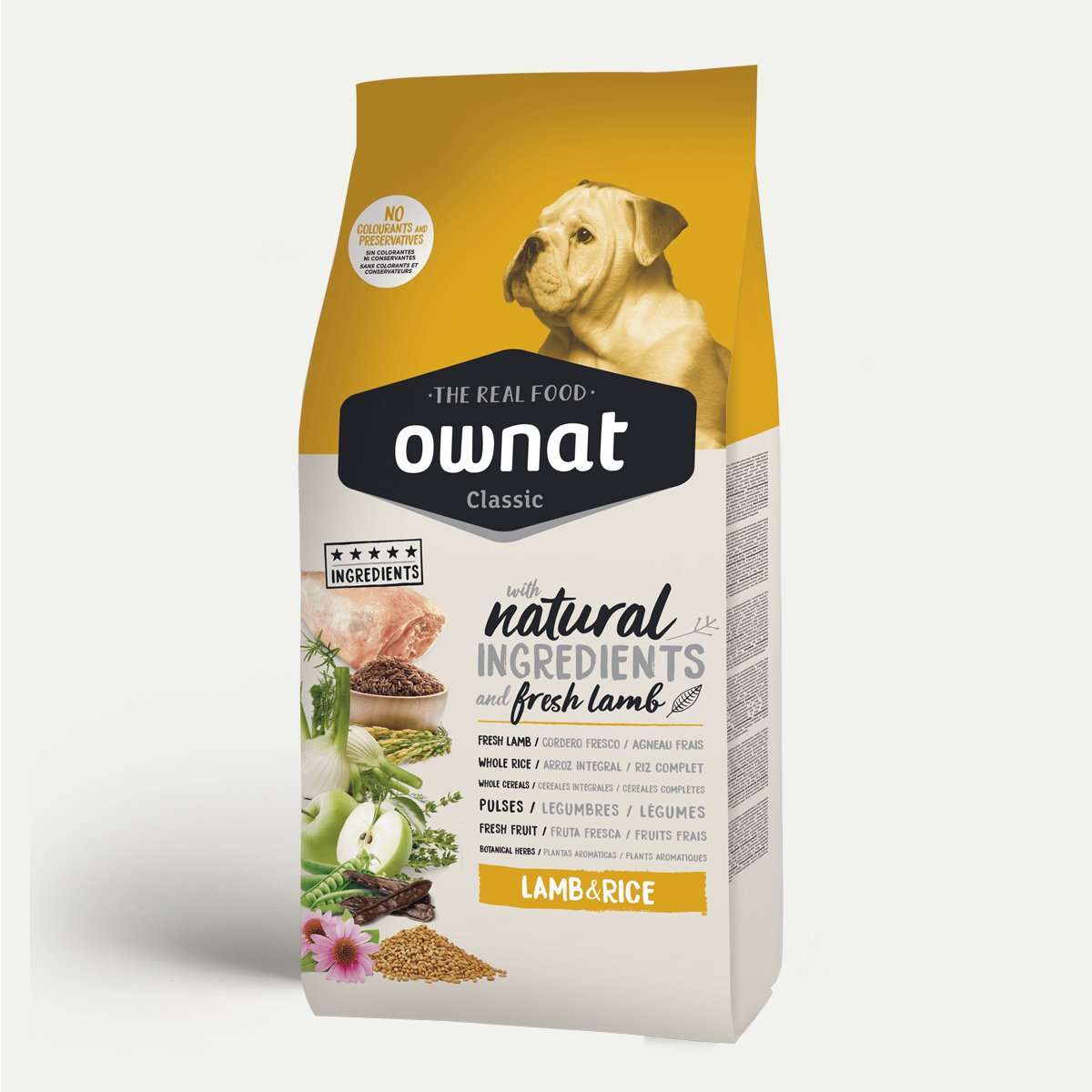 Ownat Dog Classic Lamb and Rice