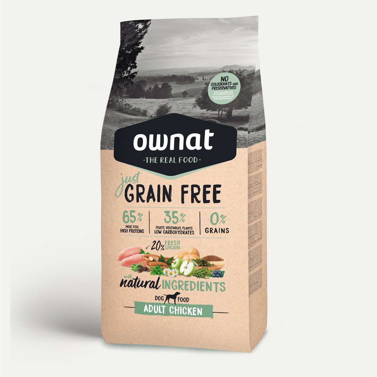 Ownat Dog Just Grain Free Adult Pollo