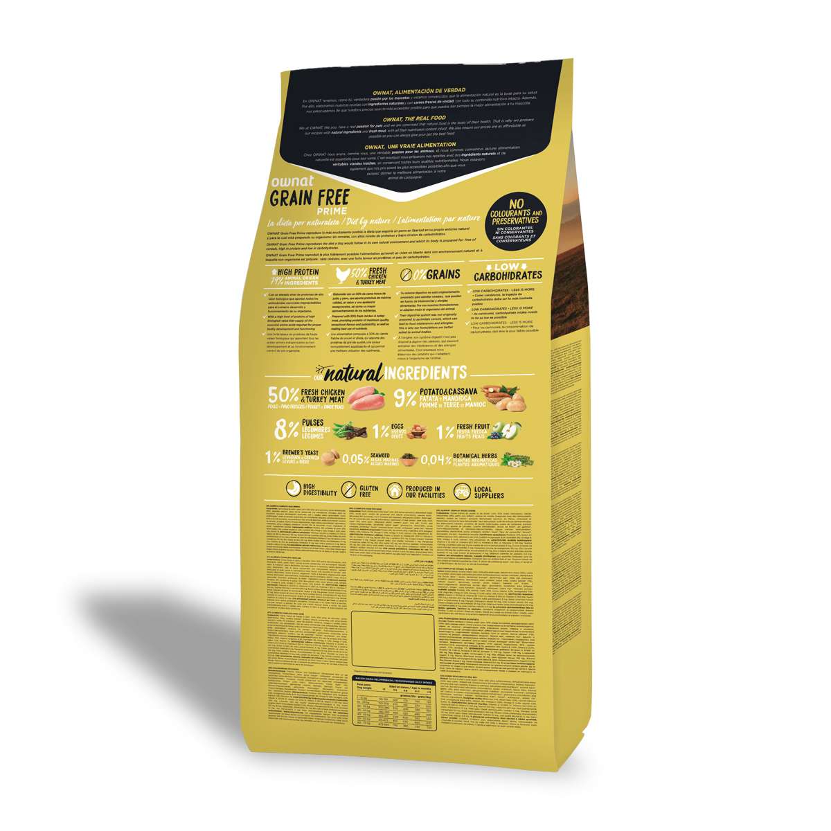 Ownat Dog Prime Grain Free Junior Chicken & Turkey