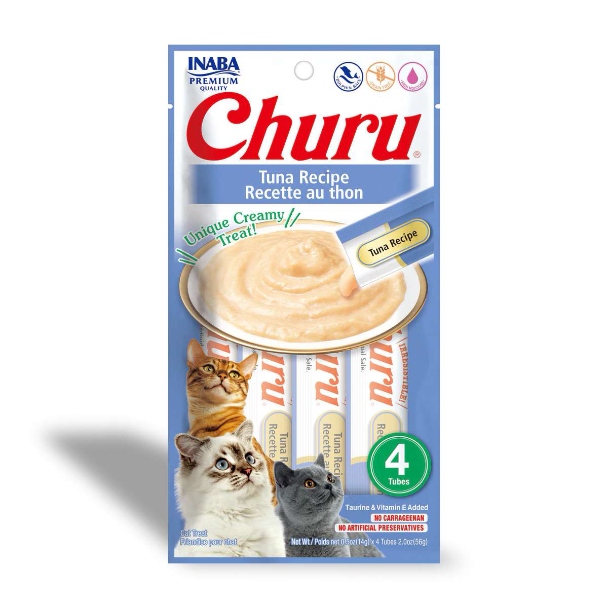 inaba churu gatos atun