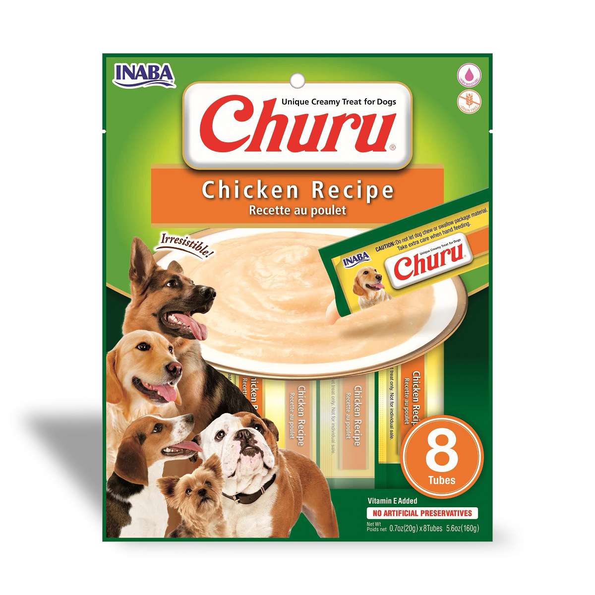 Churu pollo para perros