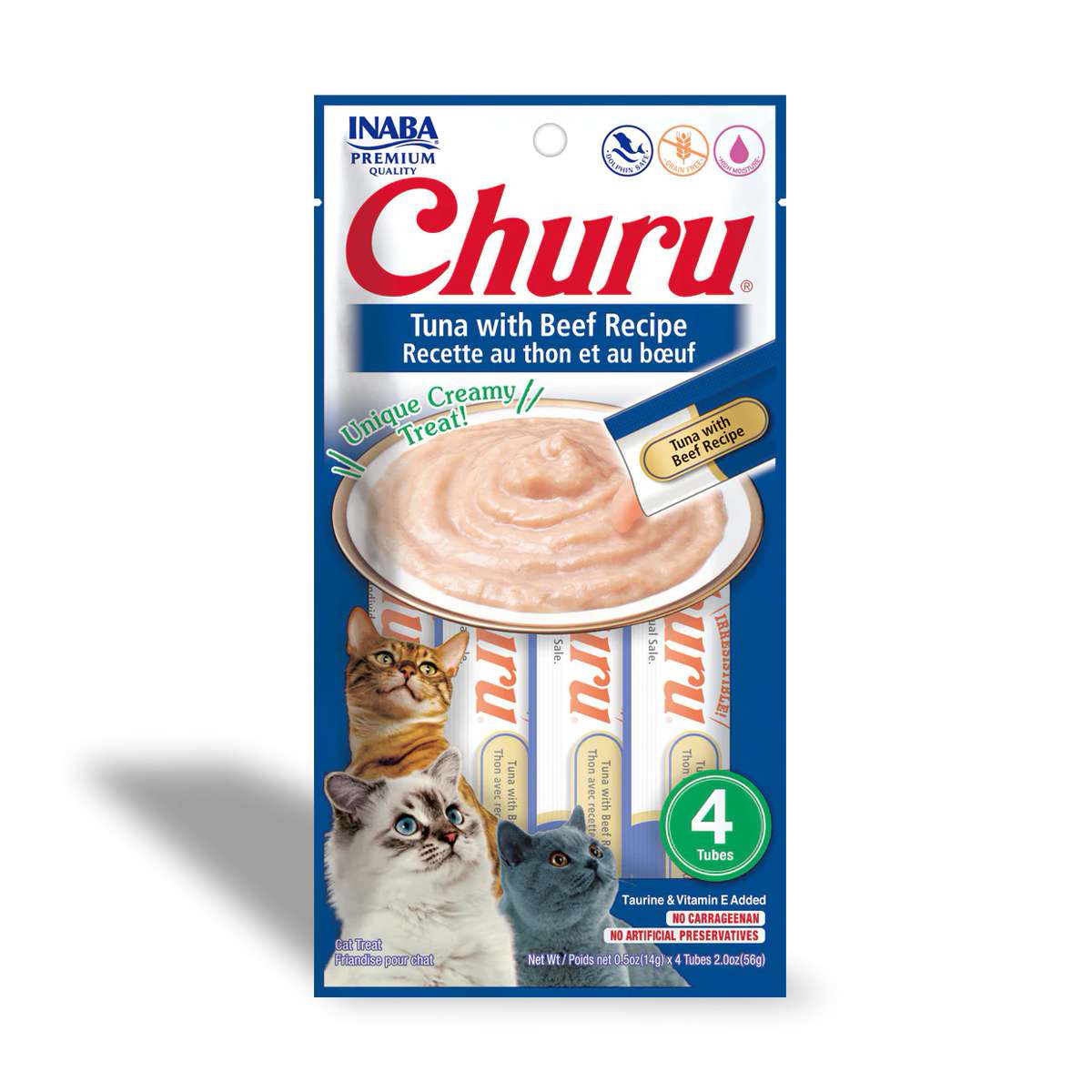 CHURU Cat Receta Atún con Ternera