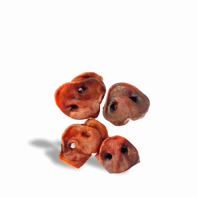 Snack Natural de Nariz de Cerdo para Perros