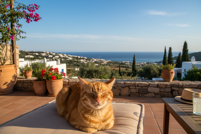 Vacaciones con gatos: ¿viajar o quedarse en casa?